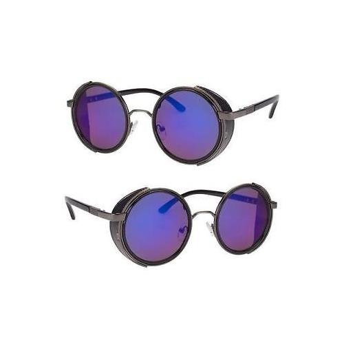 Vintage Retro Mirror Round SUN Glasses Goggles Steampunk Punk Sunglasses Vintage Retro Mirror Round SUN Glasses Goggles Steampunk Punk Sunglasses